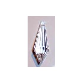 38mm Crystal Icicle U-Drop Pencil Prisms #432-38