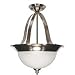 Nuvo - 60/505 : Palladium - 2 Light Cfl - 16 IN. - Pendant - (2) 18W GU24 Lamps Inclu...