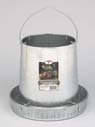 Miller 9112 12lb. Galvanized Hanging Poultry Feeder