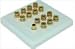 Atlona 7 Speaker Wall Plate With Subwoofer Input, Speaker Accessories, Audio and Video