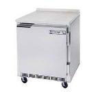 27in Freezer, 35.5in H Work Top, 1 Section/Door, 1/4 HP