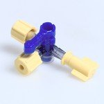 Kendall 3-way Stopcock W/ Port Covers