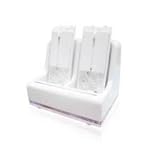 Double Charger Station with Blue Light for Wii (with 2 pcs 2800MAH Battery  ....