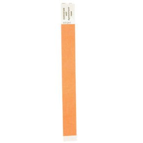 Neon Orange Tyvek Security Wristbands