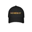 HOMEBOY - Black Baseball Cap / Hat One Size Fits Most