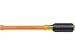Klein Tool 646-9/16-INS 9/16-Inch Hex Insulated Cushion-Grip Hollow-Shank Nut Driver with 6-Inch Shank