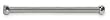 Industrial Grade 2VAL9 Shower Rod, Chrome, Length 60 In