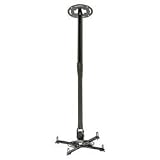 Projector Ceiling Mount 23.6IN-37.4IN Adjustable Extension (Black)