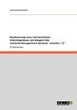 Realisierung einer barrierefreien Internetpräsenz am Beispiel des Content-Management-Systems "Joomla! 1.5"