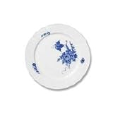BLUE FLOWER CURVED SALAD/DESSERT PL. PS