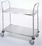 Nexel Shelving 1836P2SS 2 Shelf 18 x 36 Stainless Steel Utility Cart 11OeAdSkX8L. SL160 Nexel Shelving 1836P2SS 2 Shelf 18 x 36 Stainless Steel Utility Cart