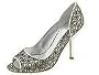 Enzo Angiolini Magdelena | Women's Slip-on Dress Shoes Black Multi/Silver Fabric