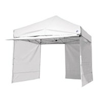 10' x 10' Commercial E-Z UP Instant shelter with 4 zippered sides