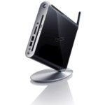 ASUS Eee Box EB1501U - Mini desktop PC - 1 x Atom 330 / 1.6 GHz - RAM 2 GB - HDD 1 x 250 GB - DVD±RW / DVD-RAM - NVIDIA ION - Gigabit Ethernet - WLAN : 802.11b/g/n (draft) - Microsoft Windows 7 Home Premium - Monitor : none