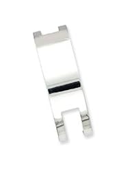 Sterling Silver Open Sides Cuff Bangle Bracelet QB403"