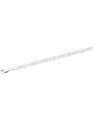 18 Inch Sterling Silver Figaro Chain With Lobster Clasp