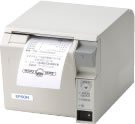 EPSON 感熱レシートプリンタ （USB・58mm・クールホワイト） TM-T70U541の画像