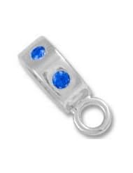 Rembrandt Charms Charmdrop With Blue Stones