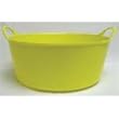 Tubtrugs Shallow Horse Feeder Bucket, 15LT Small Yellow