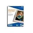 Epson Ultra Premium Photo Paper Glossy, Letter, 8.5 x 11, 50 Sheets (S042175)