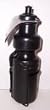 Water Bottle with Cage 28oz Black