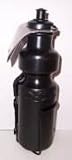 Water Bottle with Cage 28oz Black