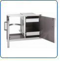 Fire Magic Echelon Stainless Double Access Door With Dual Drawer & Trash Tray
