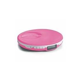 Memorex Personal CD player with 60-second anti-shock protection (Pink)