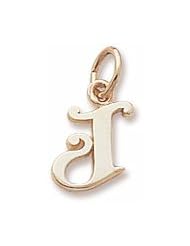 Rembrandt Charms Letter J Charm