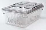 Food Box Colander Kit - Food Box, Colander and Sliding Lid Clear