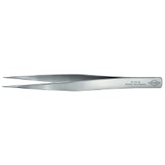 KNIPEX PR�ZISIONS PINZETTE F�R ELEKTRONIK SPITZE FORM 130MM - Greiffl�chen mattiert f�r optimalen Halt