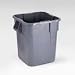 Kitchen & Housewares : (Price/EA)Brute Container, Square, Polyethylene, 28gal, Gray