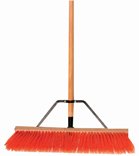 Laitner Brush 1435A Coarse Jobsite Push Broom, 24-Inch Width Brush
