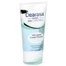 (3 Pack) Clearasil Daily Oil Control Cream Cleanser, With Green Tea and Peppermint, (5 fl oz)