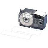 Casio - Printer tape cassette - black on white - Roll (0.95 in x 26.3 ft) - 1 pcs.