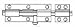 ACE TRADING - LAWRENCE HARDWAR 11085 SECURITY BOLT WITH SCREWS (Pack of 10) Image