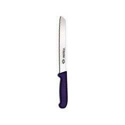 NSF Certified 8 Bread Knife with Blue Fibrox Handle (46549FR) by RH Forschner
