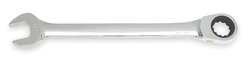 Westward 1LEC7 Ratchet Box Wrench, 12 Pt, 23mm, 11.25 OAL