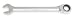 Westward 1LEC7 Ratchet Box Wrench, 12 Pt, 23mm, 11.25 OAL