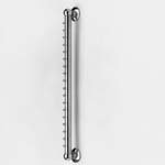 Newport Brass 2181/65 Biscuit Wall Mounted Rain Bar without Rain Jets 2181