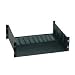 19 Support Shelf 2u Black Finish