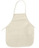 Big Accessories Two Pocket 24 Apron - Natural by Butcher Aprons