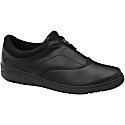 Women's Grasshoppers Stretch Plus Zip - Black Stretch PU