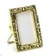 Dollhouse Miniature Elaborate Rectangular Frame