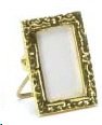 Dollhouse Miniature Elaborate Rectangular Frame