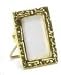 Dollhouse Miniature Elaborate Rectangular Frame