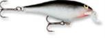 #9 Shallow Shad Rap 3 1/2" 3/8oz Silver - Rapala SSR09-S, Fishing Lures & Lure Kits