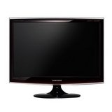 Samsung SyncMaster T240HD - LCD display - TFT - 24" - widescreen - 1920 x 1200 - 300 cd/m2 - 10000:1 (dynamic) - 5 ms - 0.27 mm - 2xHDMI, 1xDVI-D, 1xVGA - speakers - black rose