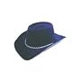 Flock Cowboy Hat Black