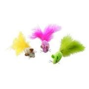 Fantastic Feathers Bird Cat Toy, Assorted